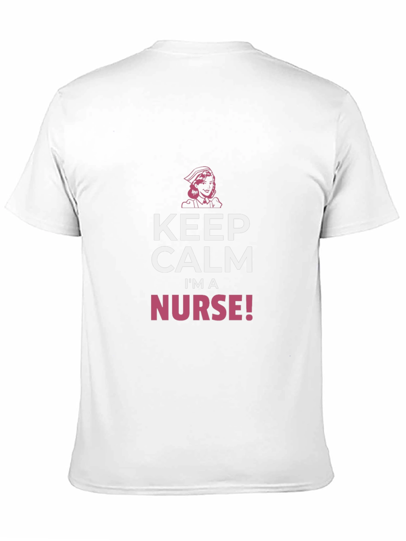 Keep Calm Im a Nurse Black T-Shirt