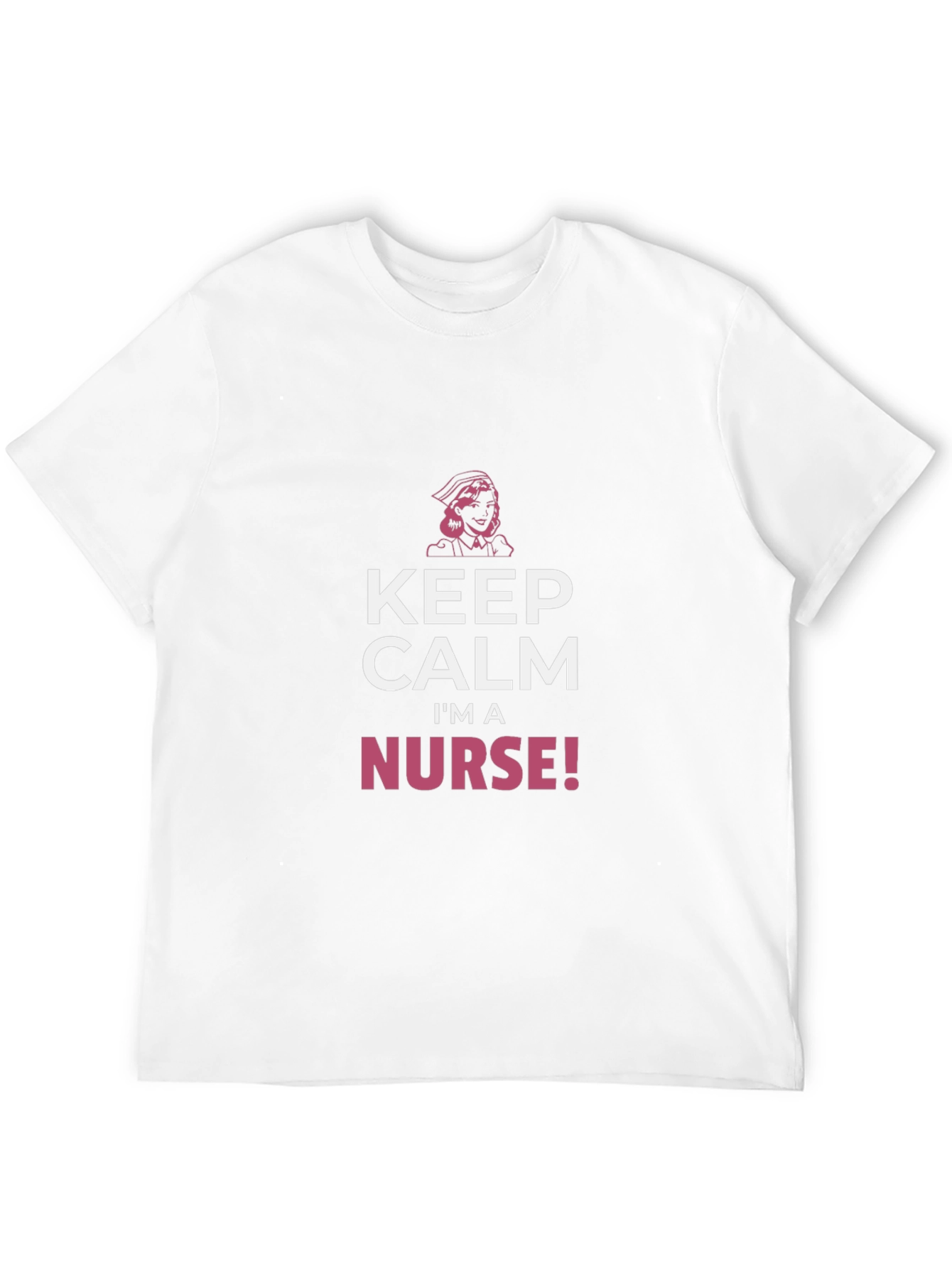 Keep Calm Im a Nurse Black T-Shirt