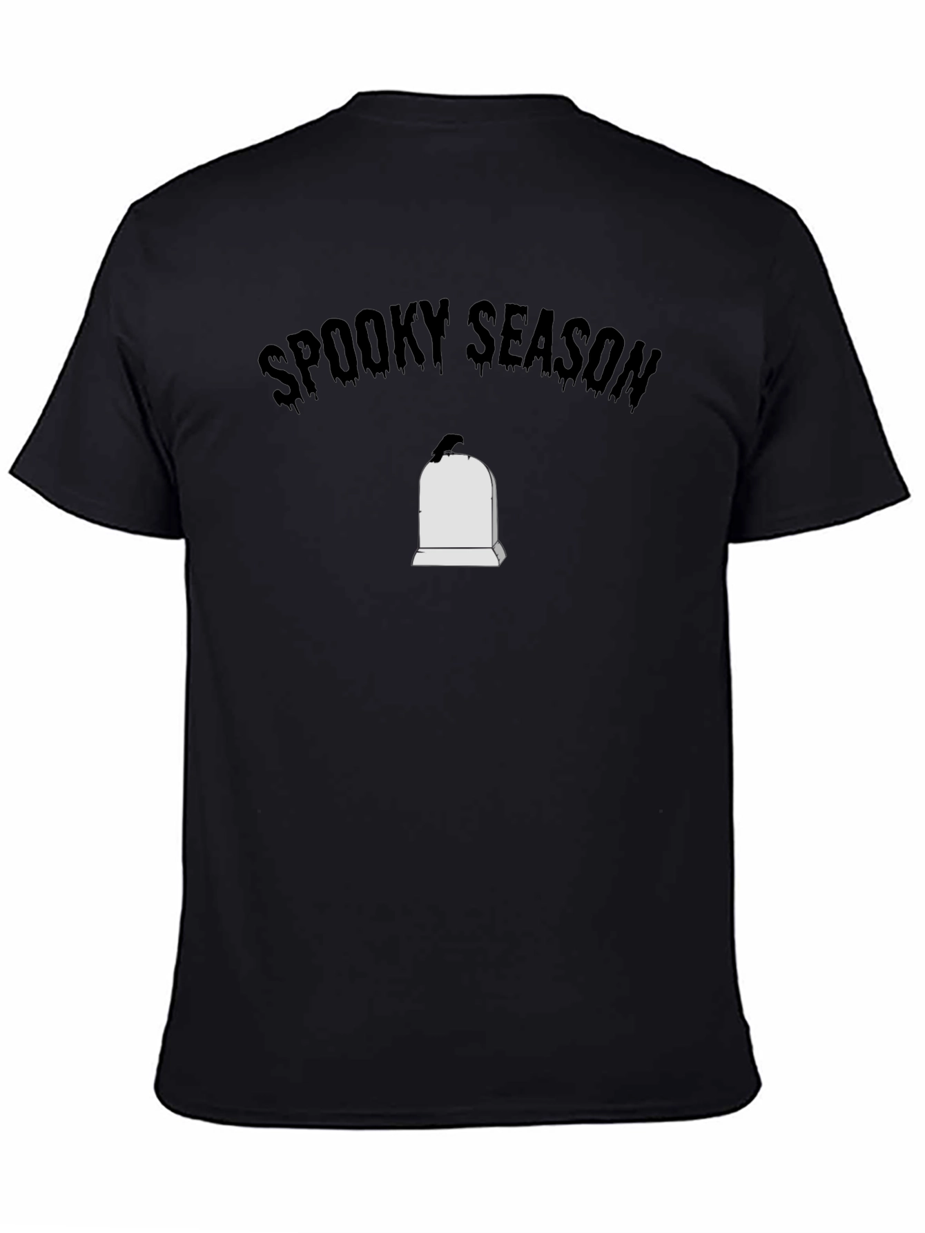 Spooky Season Tombstone Graphic T-Shirt