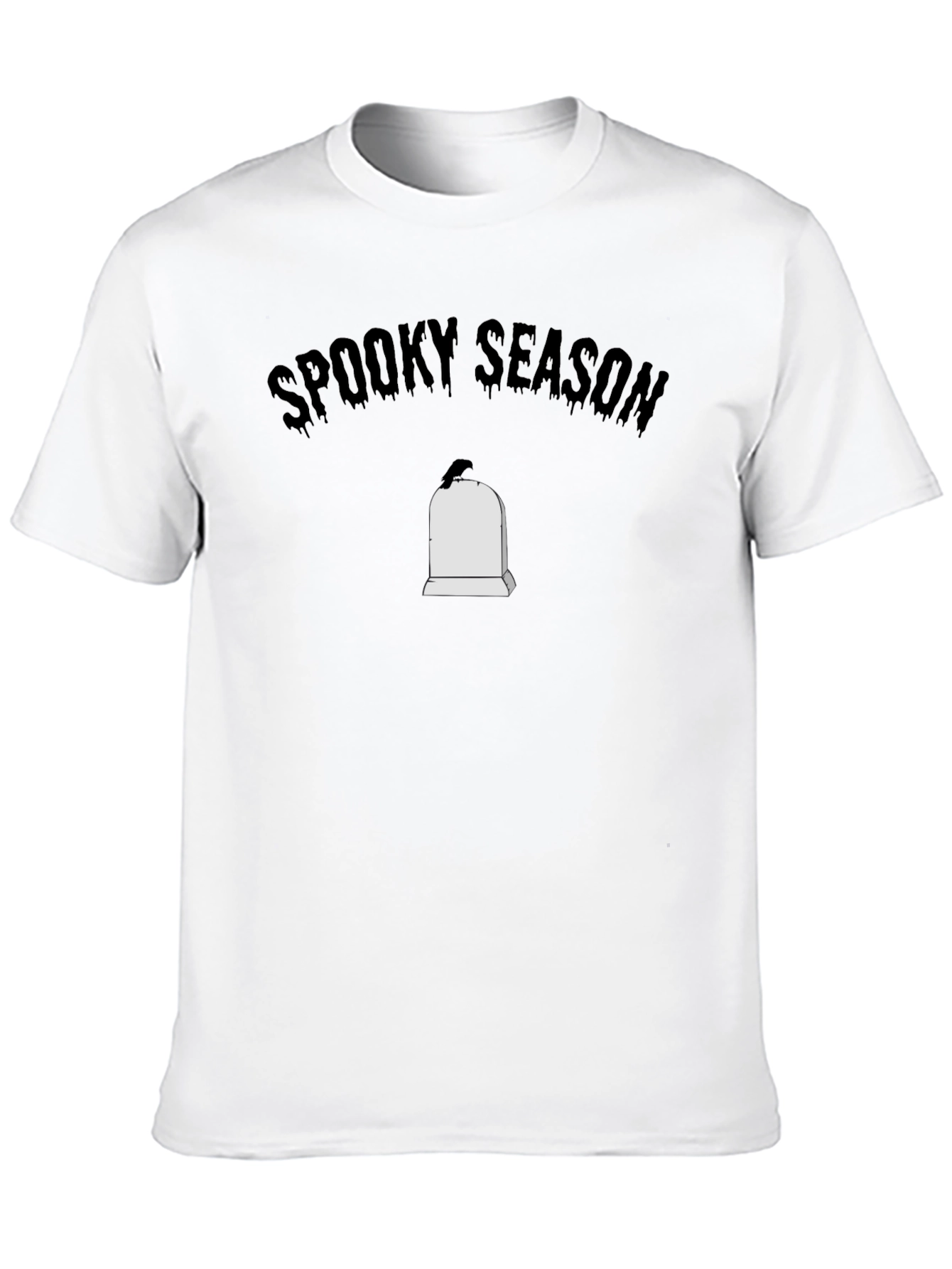 Spooky Season Tombstone Graphic T-Shirt