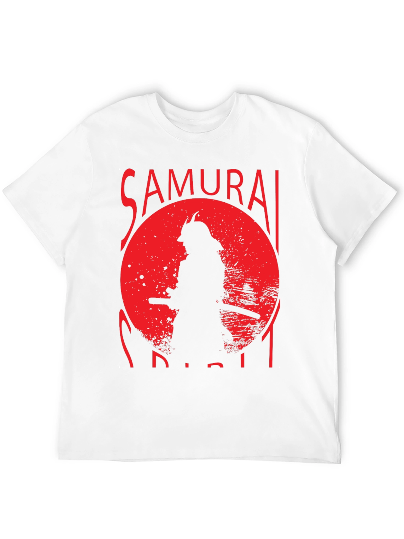 Samurai Spirit Black Graphic Tee
