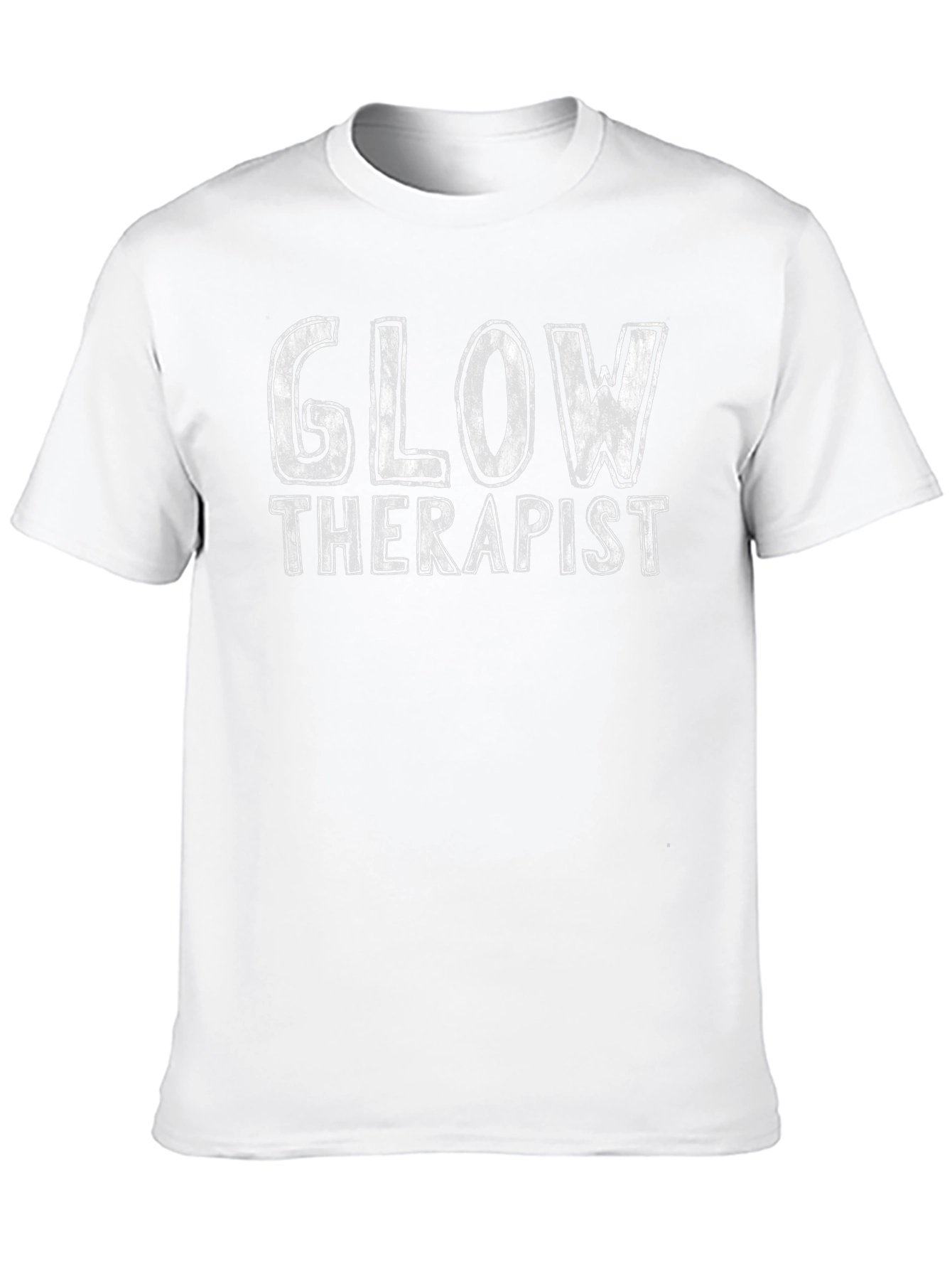 Glow Therapist Graphic T-Shirt - Black