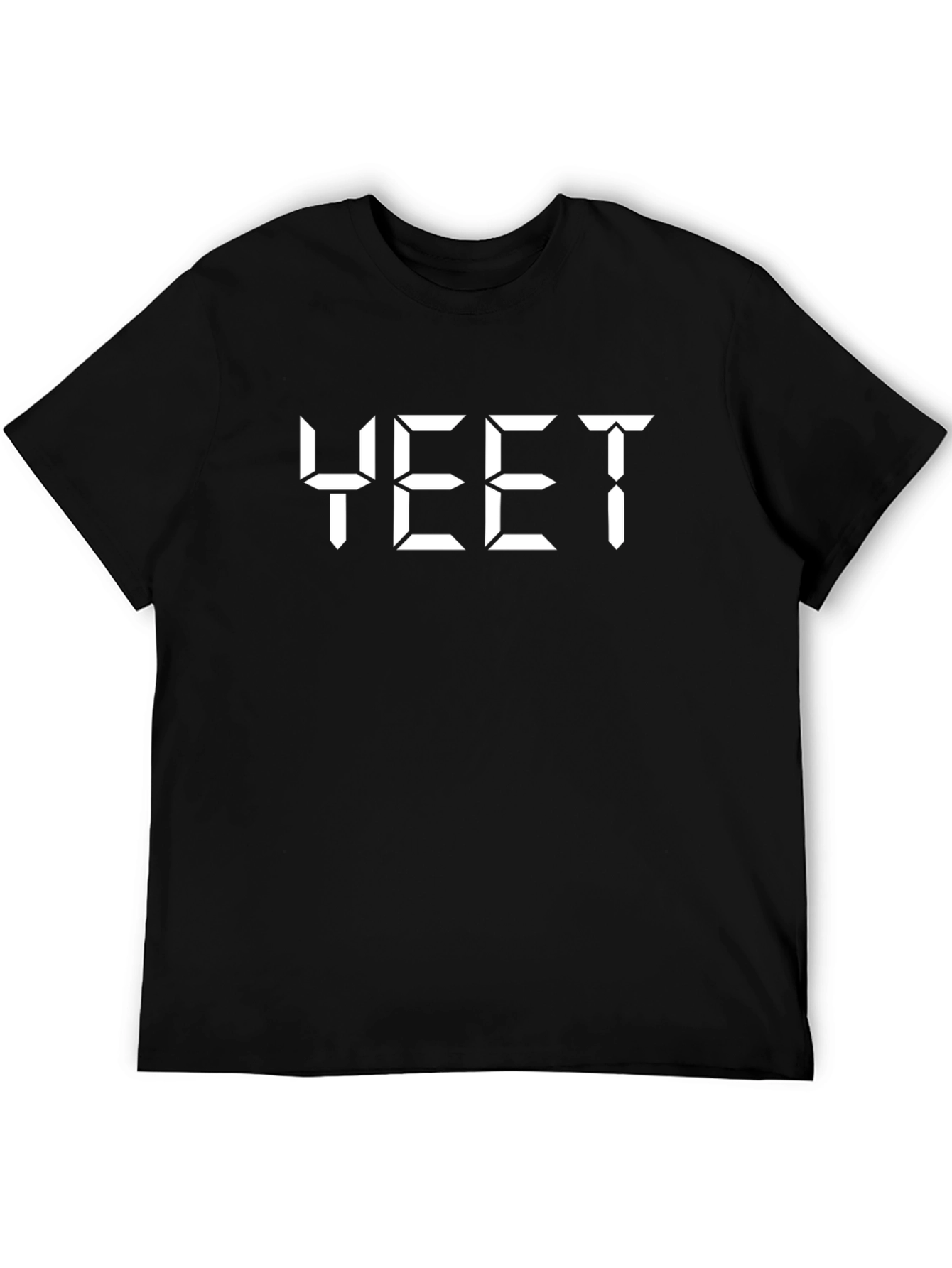 YEET Graphic Tee - Digital Font Black T-Shirt