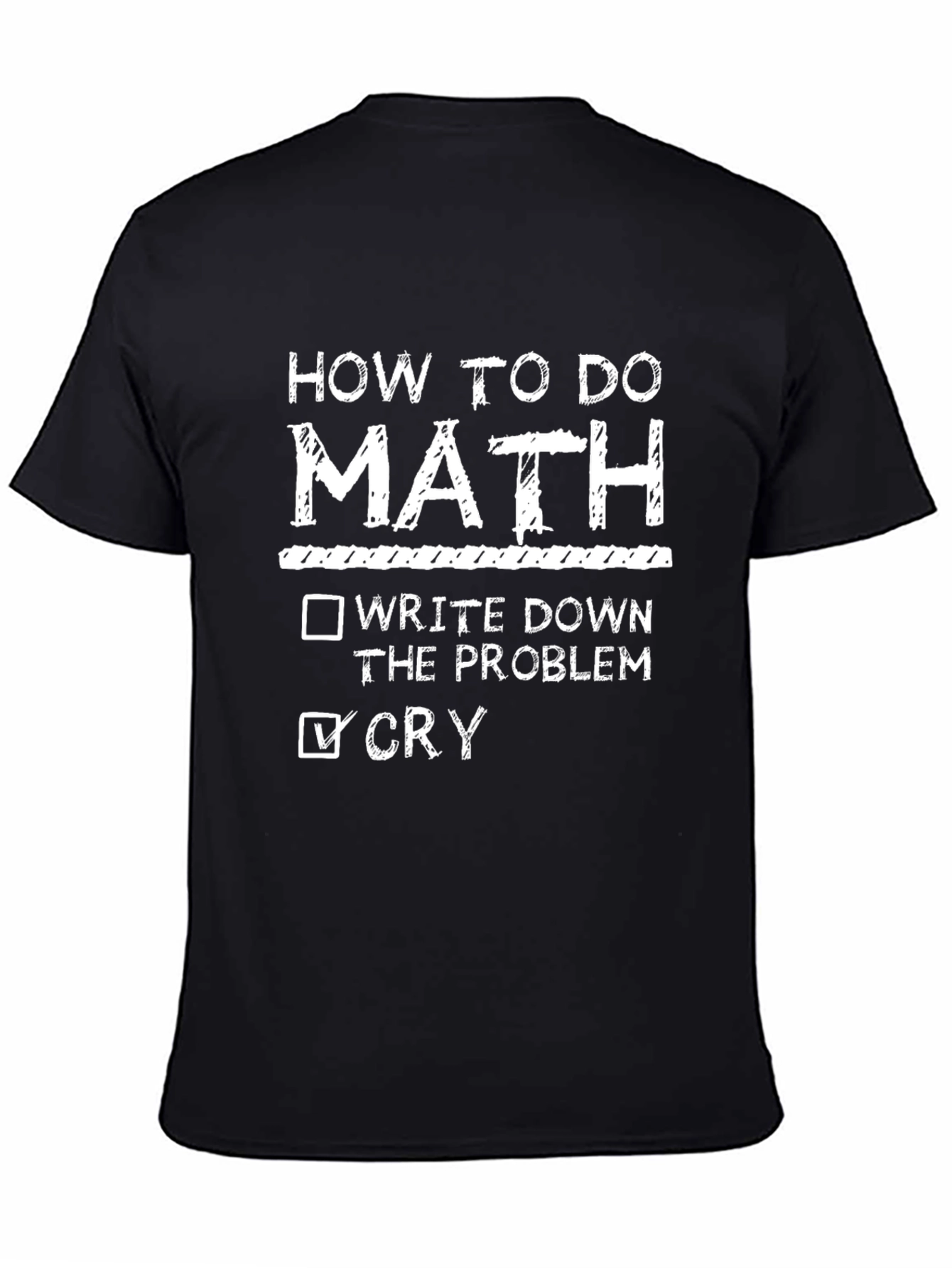 Funny Math Problem Solving T-Shirt