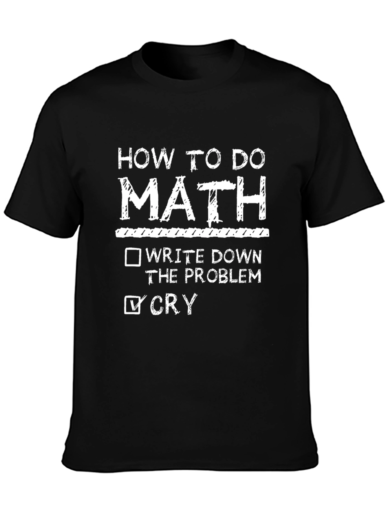 Funny Math Problem Solving T-Shirt
