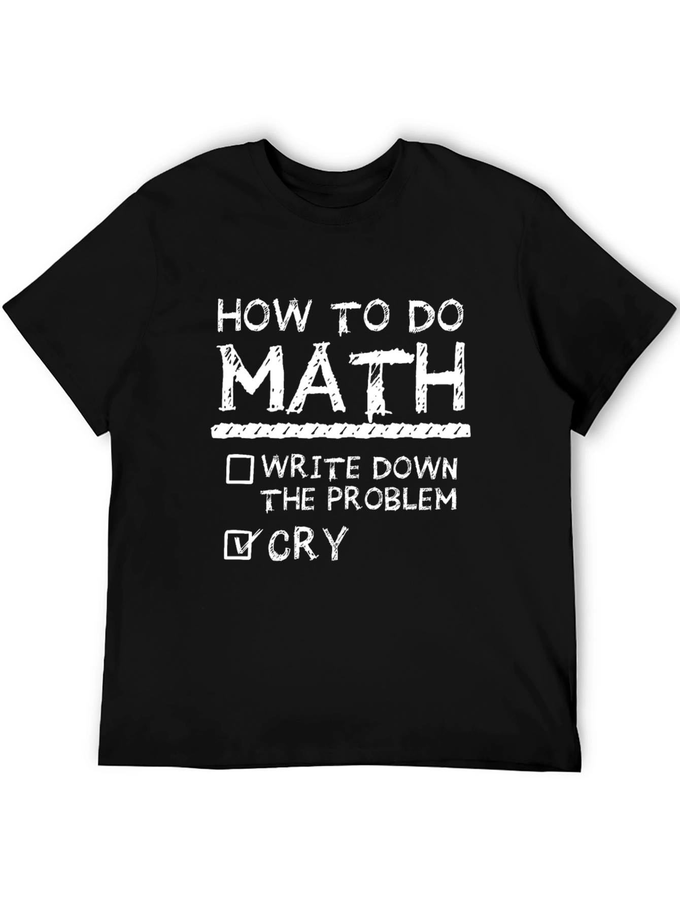 Funny Math Problem Solving T-Shirt