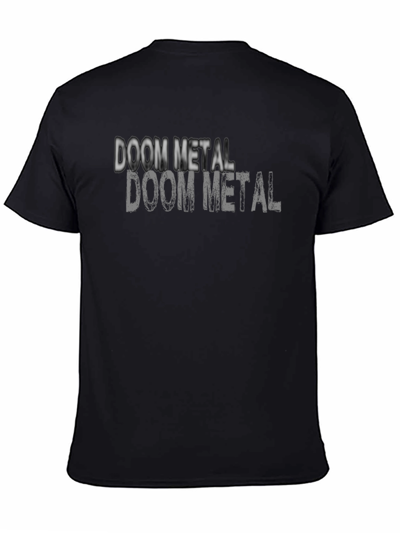 Doom Metal T-Shirt - Graphic Print