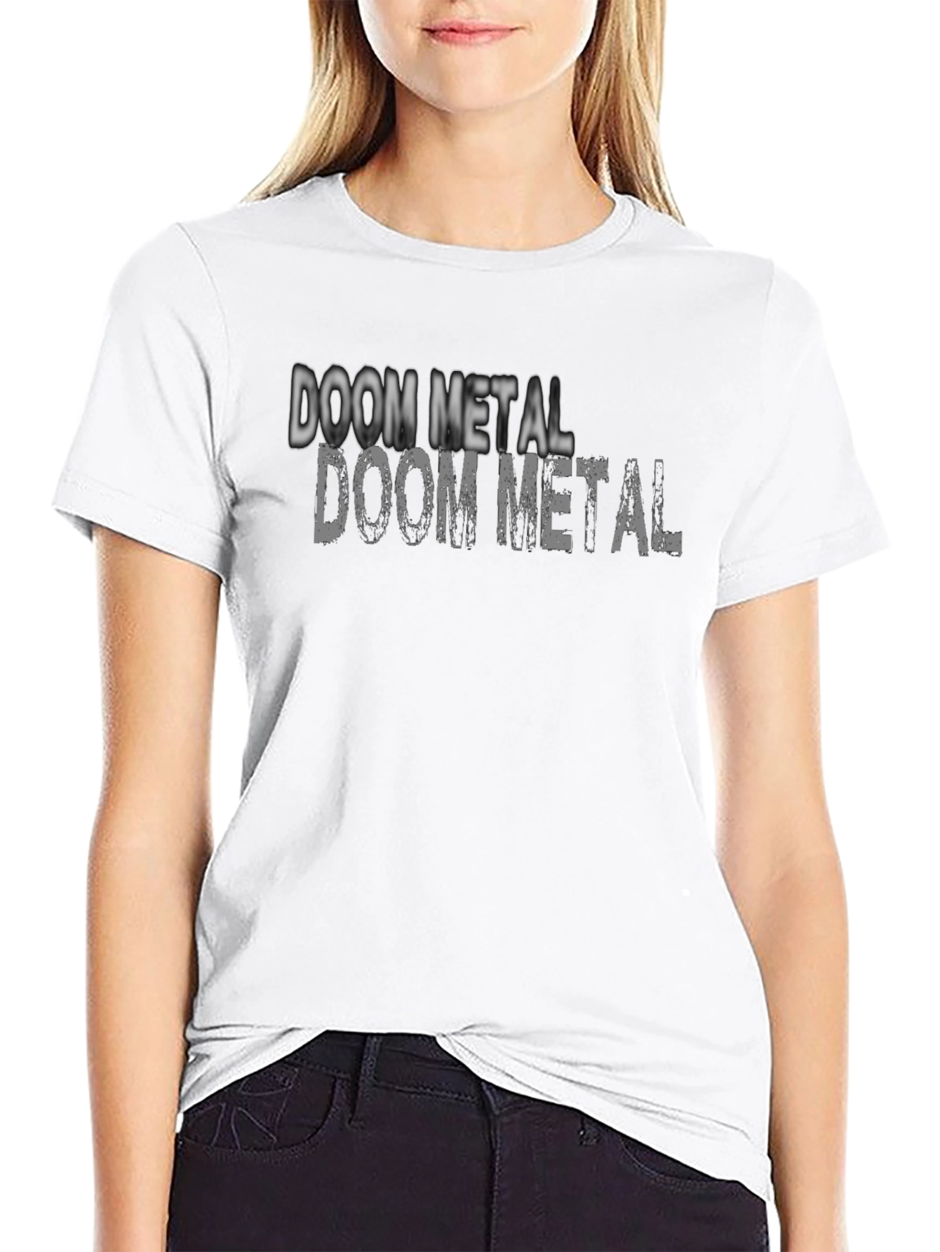 Doom Metal T-Shirt - Graphic Print