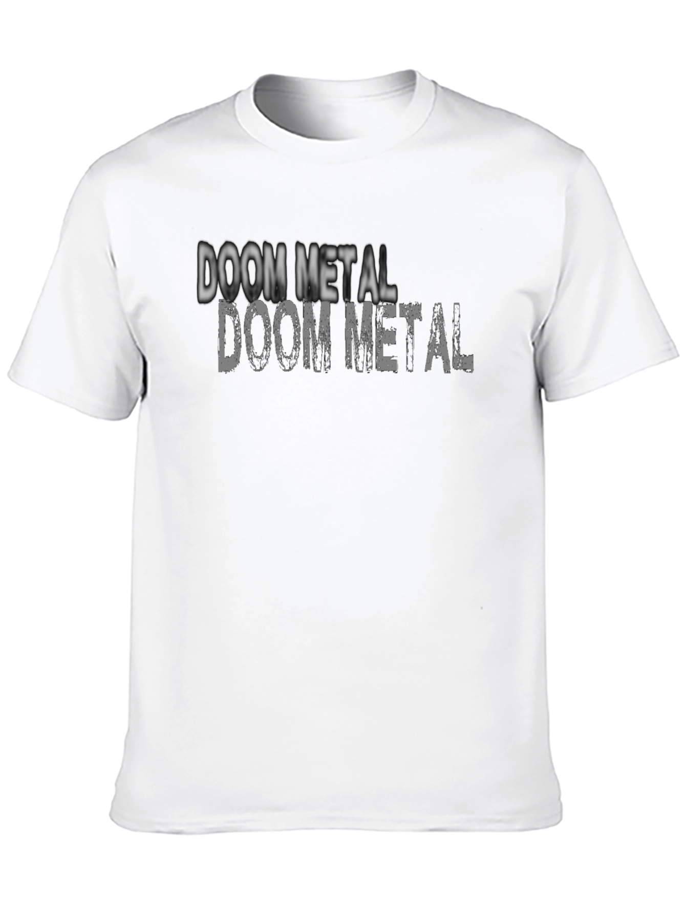 Doom Metal T-Shirt - Graphic Print