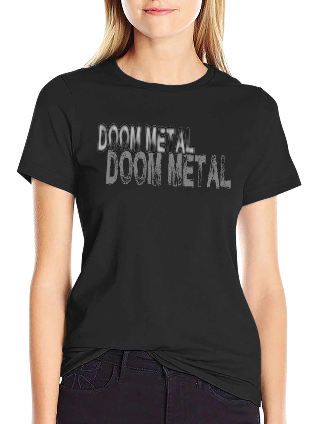 Doom Metal T-Shirt - Graphic Print