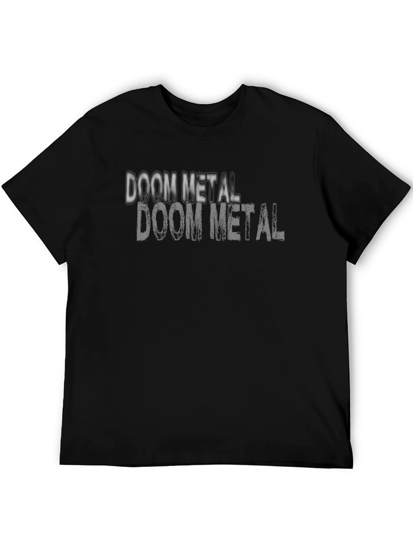 Doom Metal T-Shirt - Graphic Print