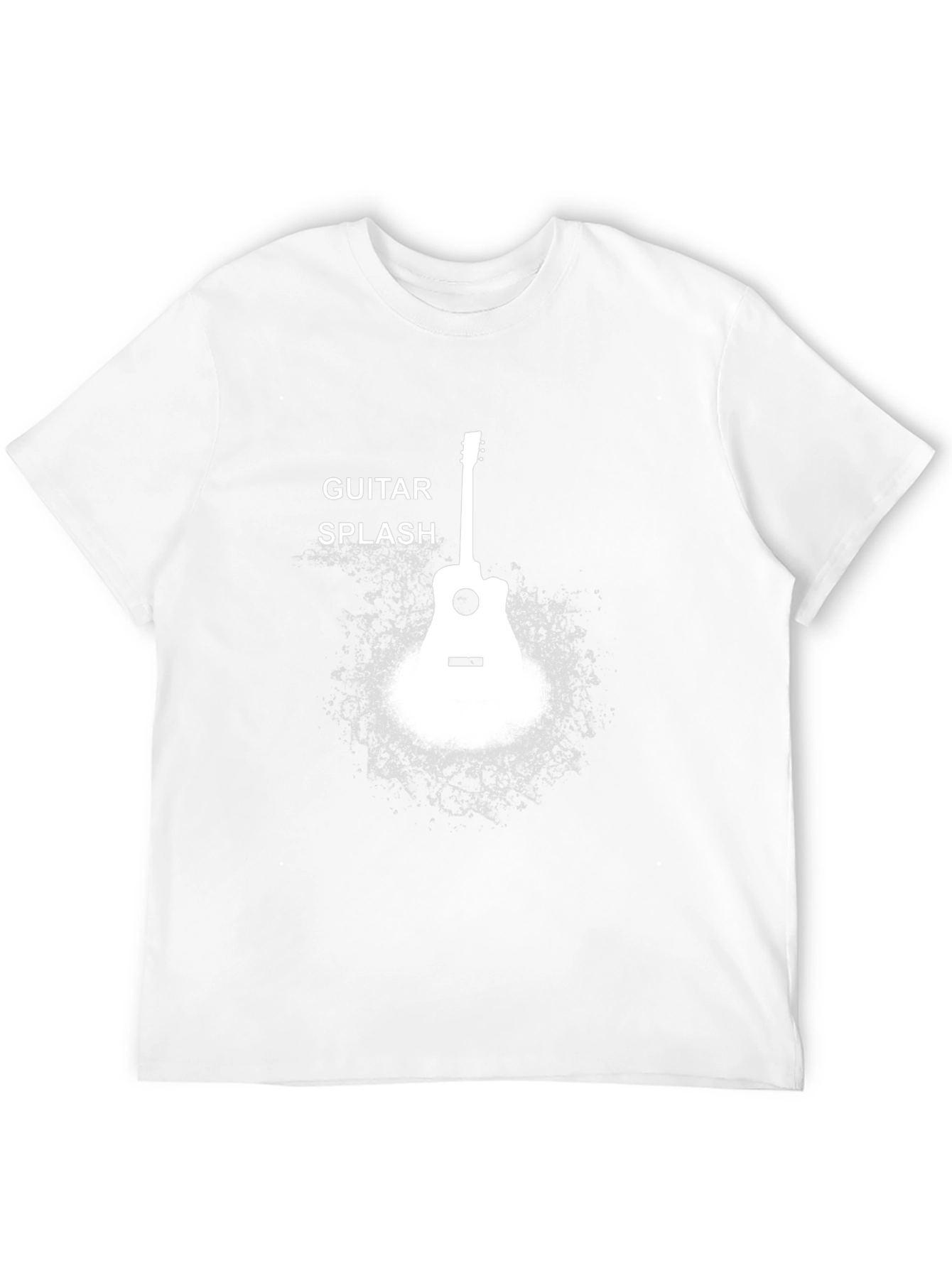 Guitar Splash Black T-Shirt
