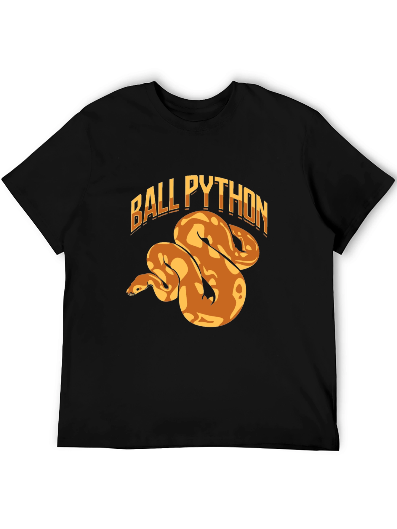 Ball Python Graphic Tee - Cool Snake Lover Gift