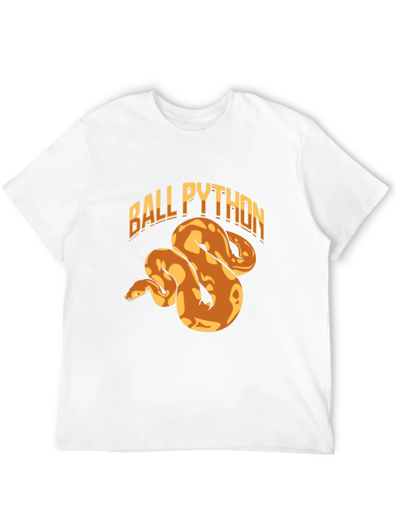Ball Python Graphic Tee - Cool Snake Lover Gift