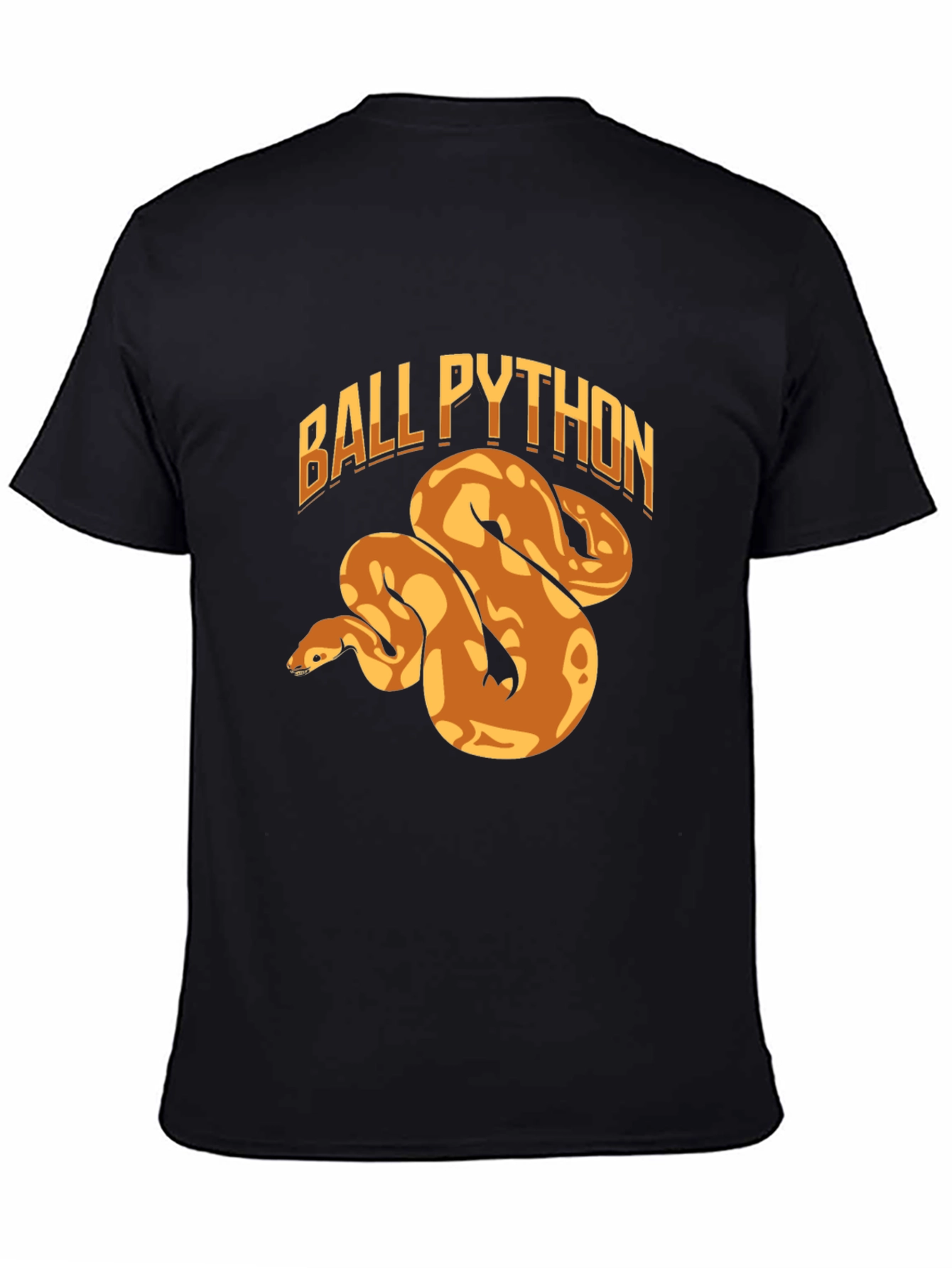 Ball Python Graphic Tee - Cool Snake Lover Gift