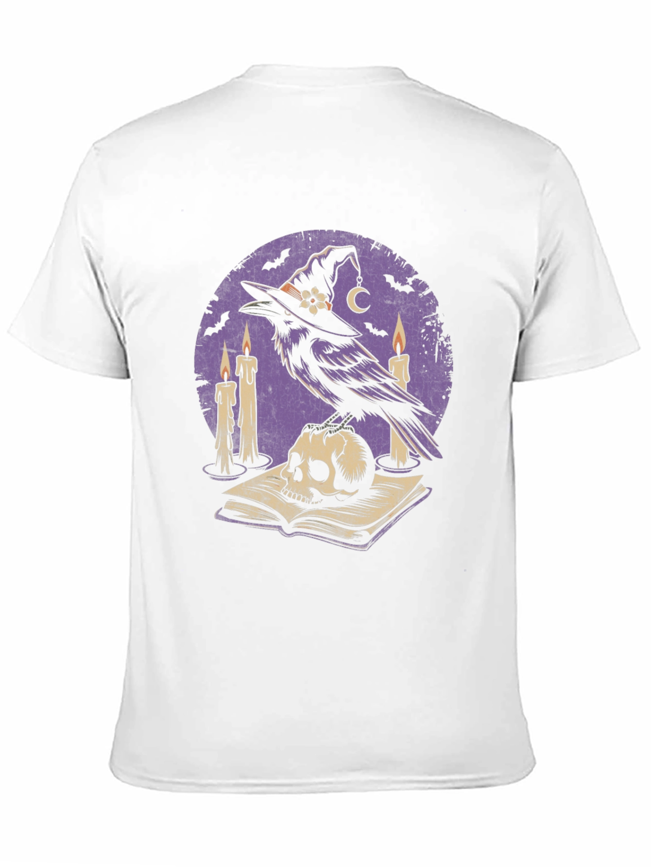 Witchy Raven T-Shirt | Skull & Magic