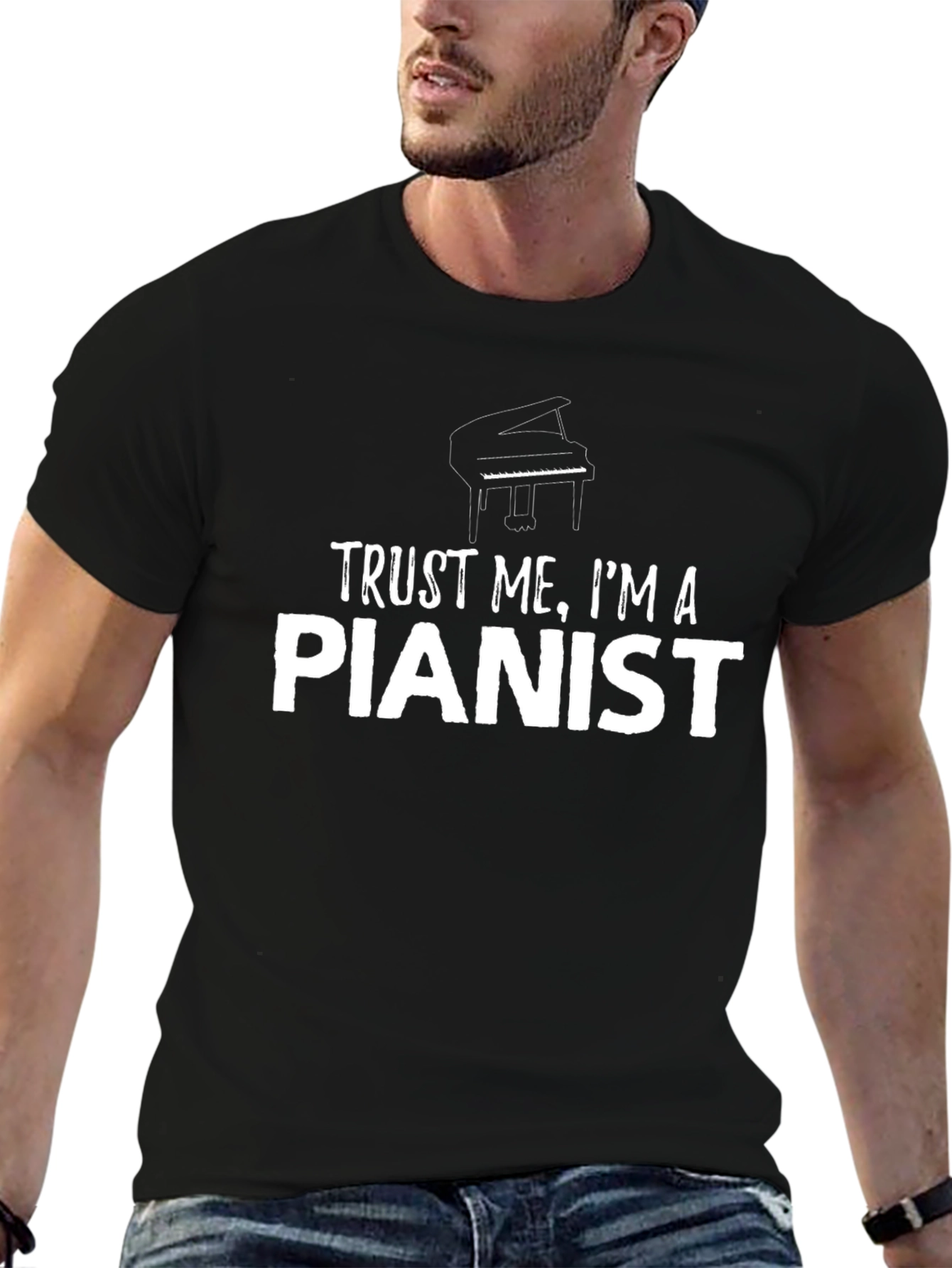 Trust Me Im a Pianist - Graphic T-Shirt