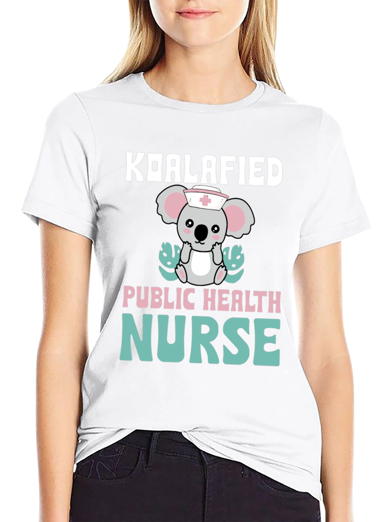 Koalafied Public Health Nurse Graphic T-Shirt
