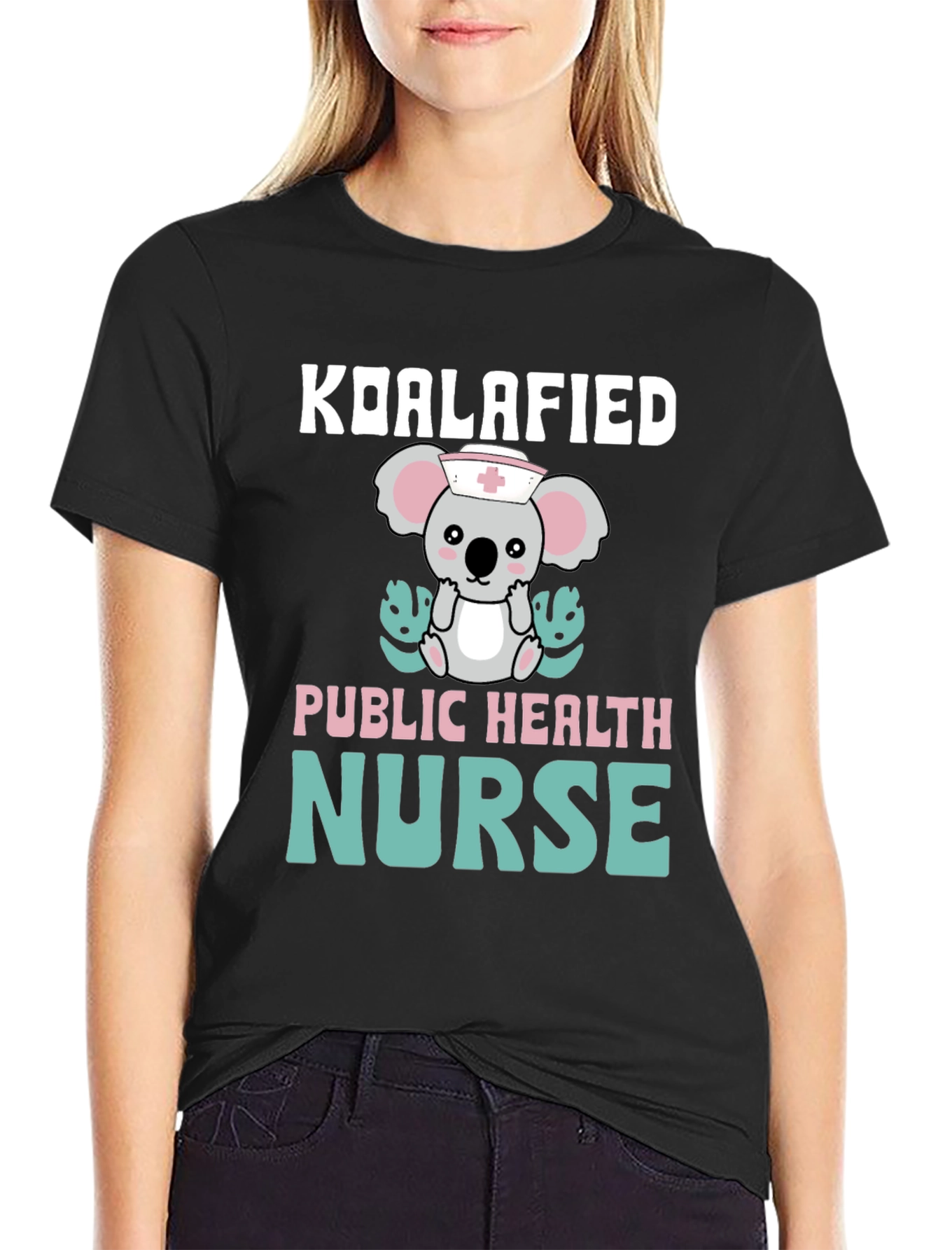 Koalafied Public Health Nurse Graphic T-Shirt