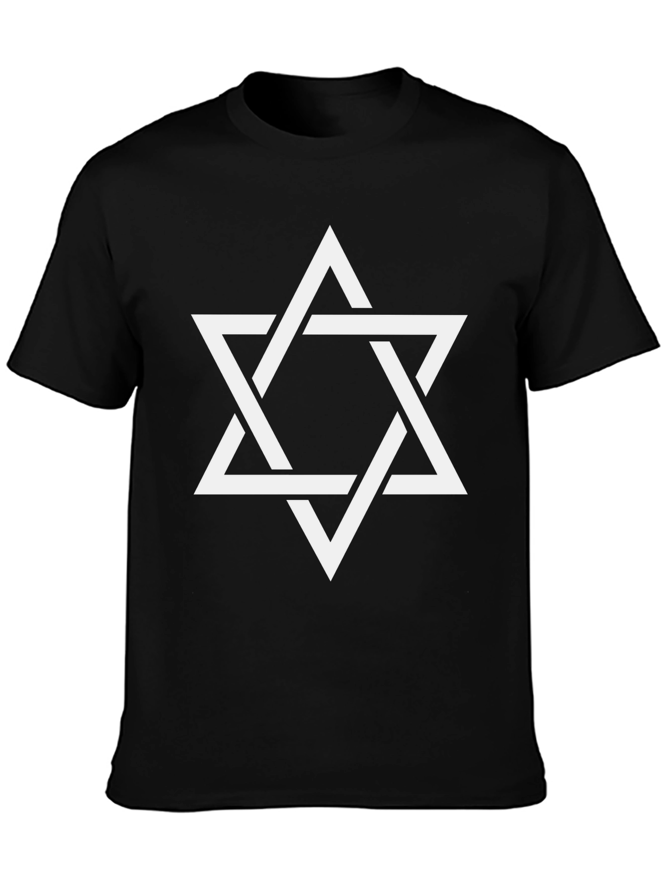 Star of David Black T-Shirt