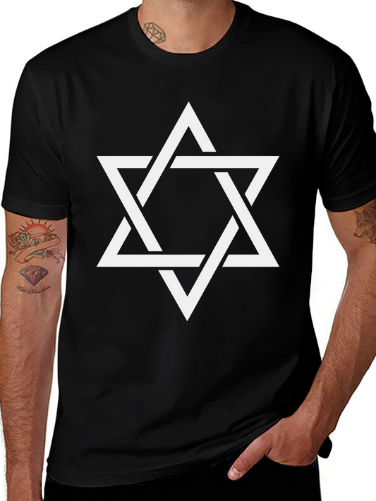 Star of David Black T-Shirt