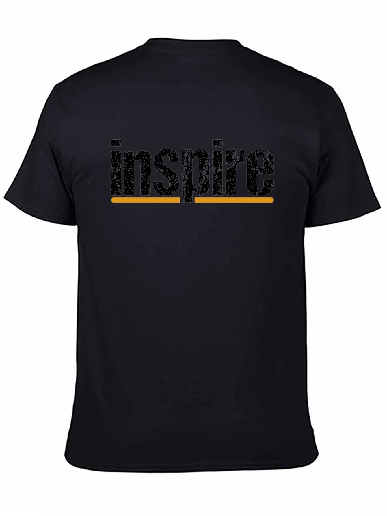 Inspire Graphic Black T-Shirt