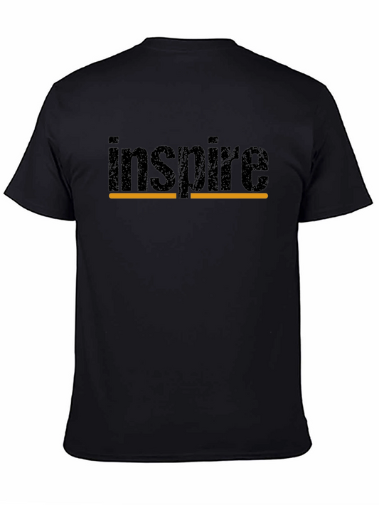 Inspire Graphic Black T-Shirt
