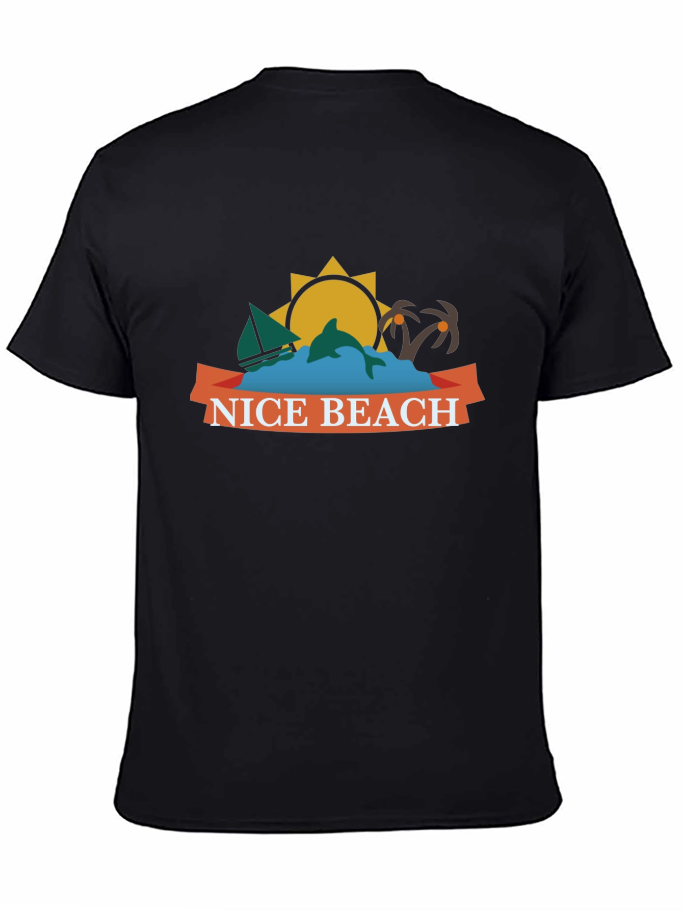 Nice Beach Graphic T-Shirt - Summer Vacation Tee