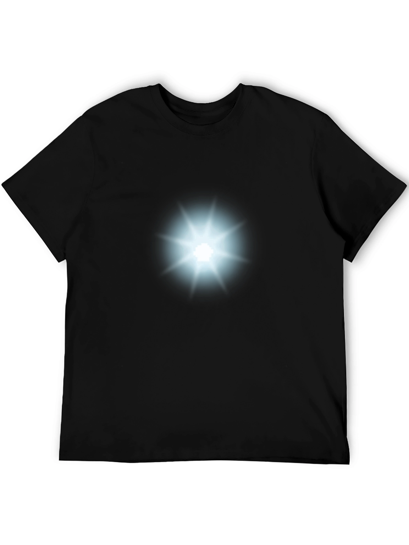 Arc Reactor Graphic Black T-Shirt