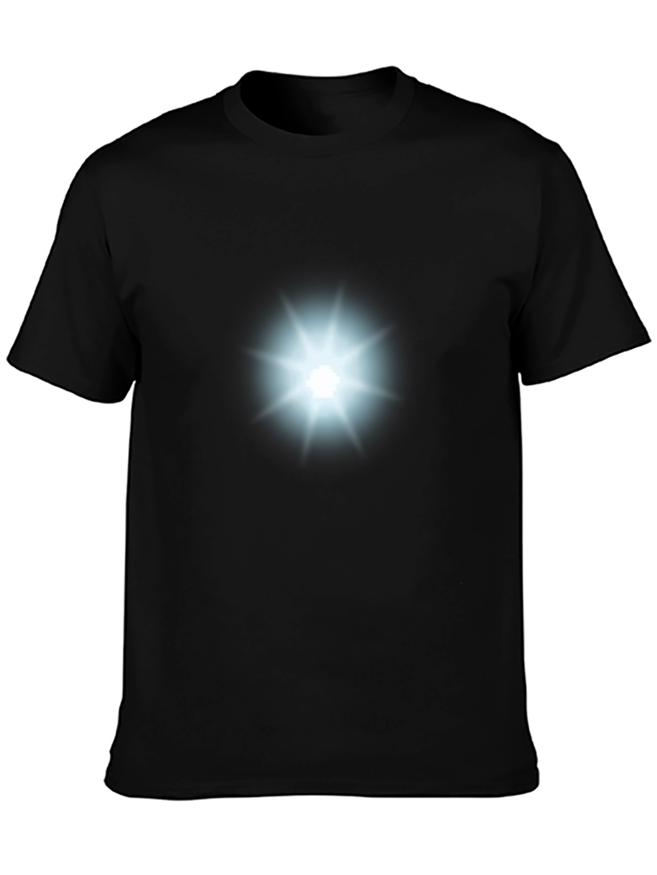 Arc Reactor Graphic Black T-Shirt