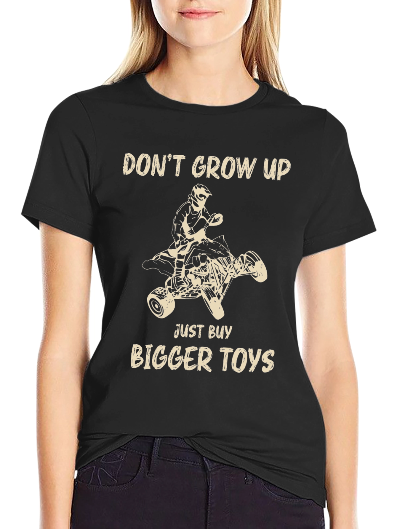 Dont Grow Up T-Shirt - Bigger Toys Graphic Tee