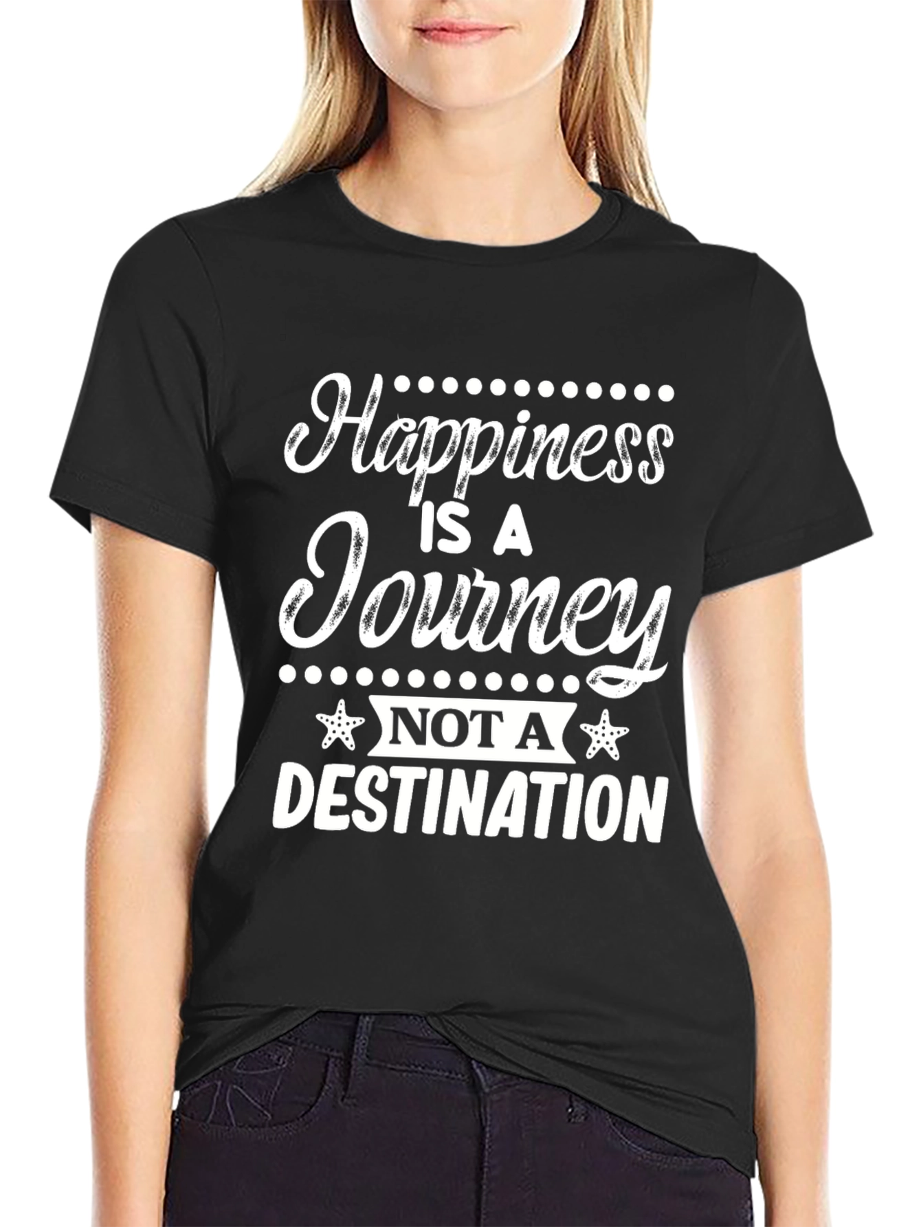 Happiness is a Journey Graphic T-Shirt