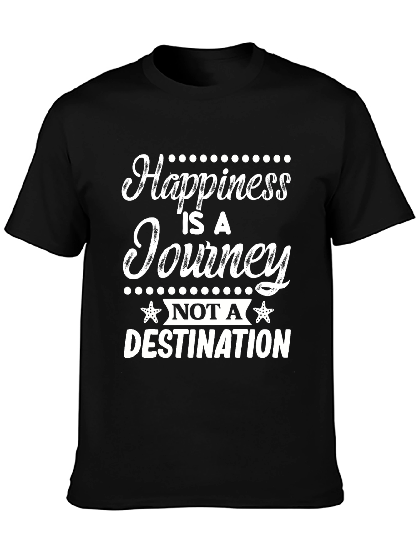 Happiness is a Journey Graphic T-Shirt