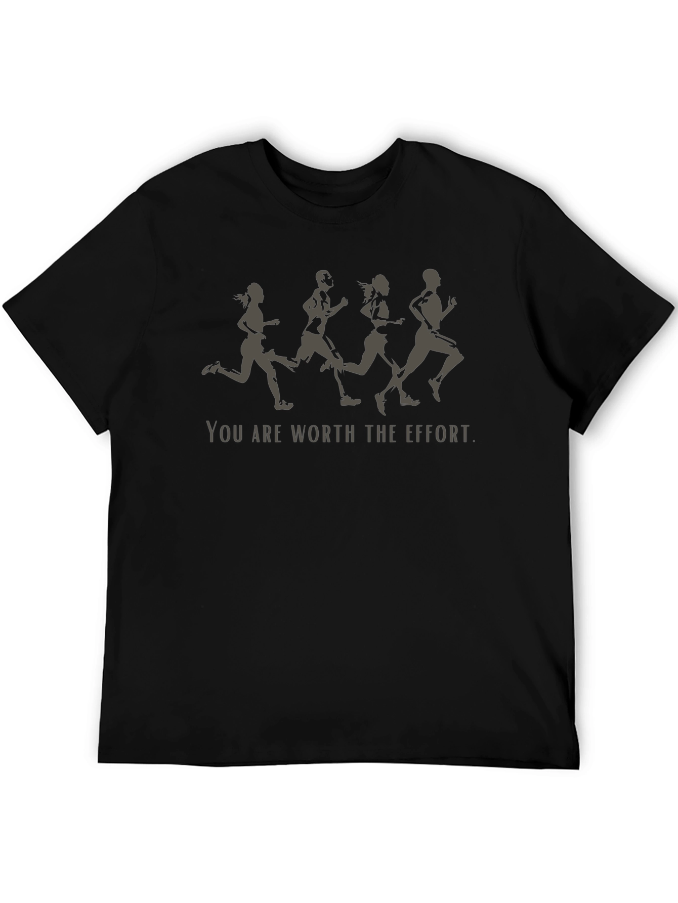 Motivational Runner T-Shirt - Worth the Effort