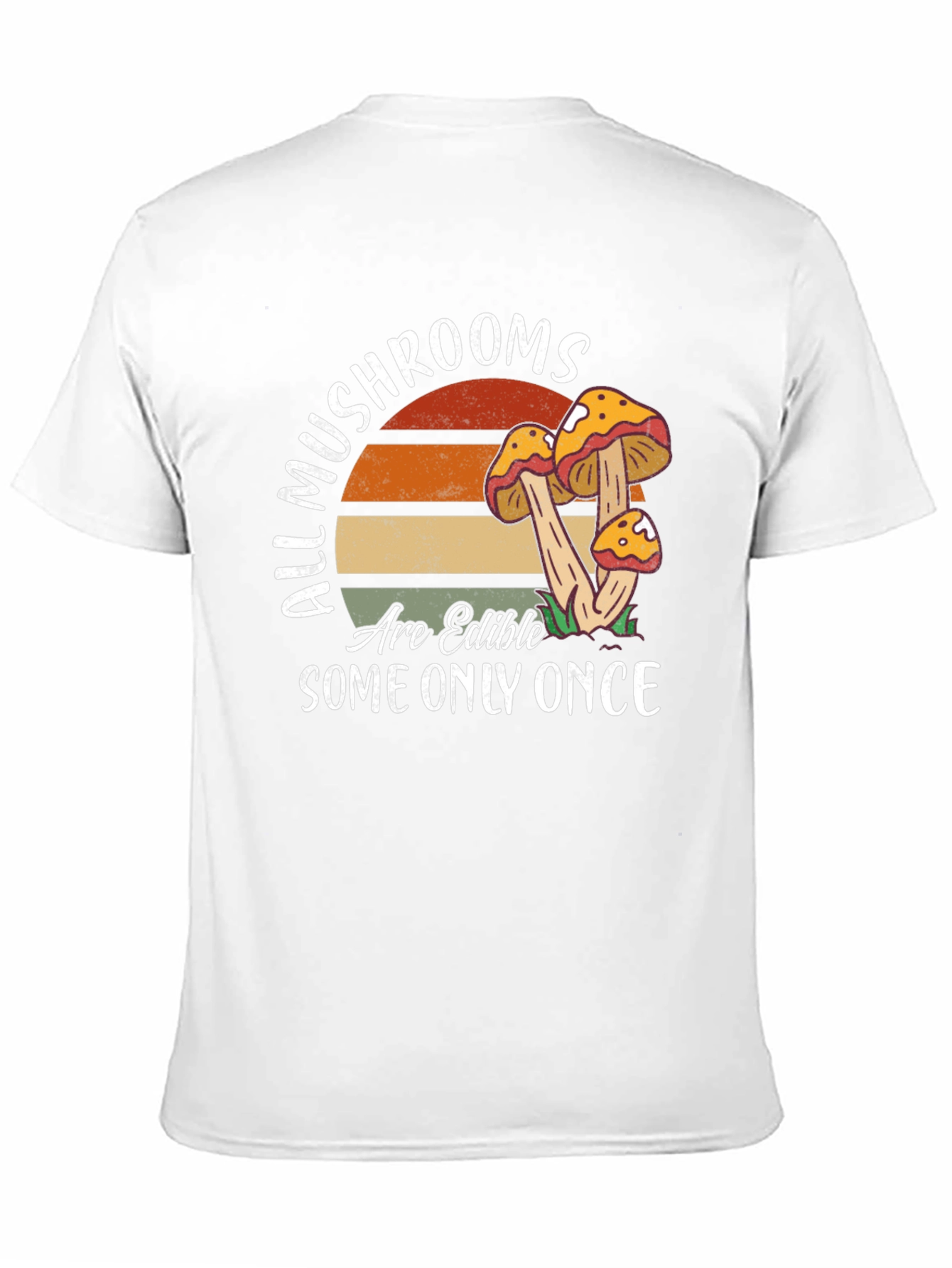 Mushroom Edible Once T-Shirt Nature Tee