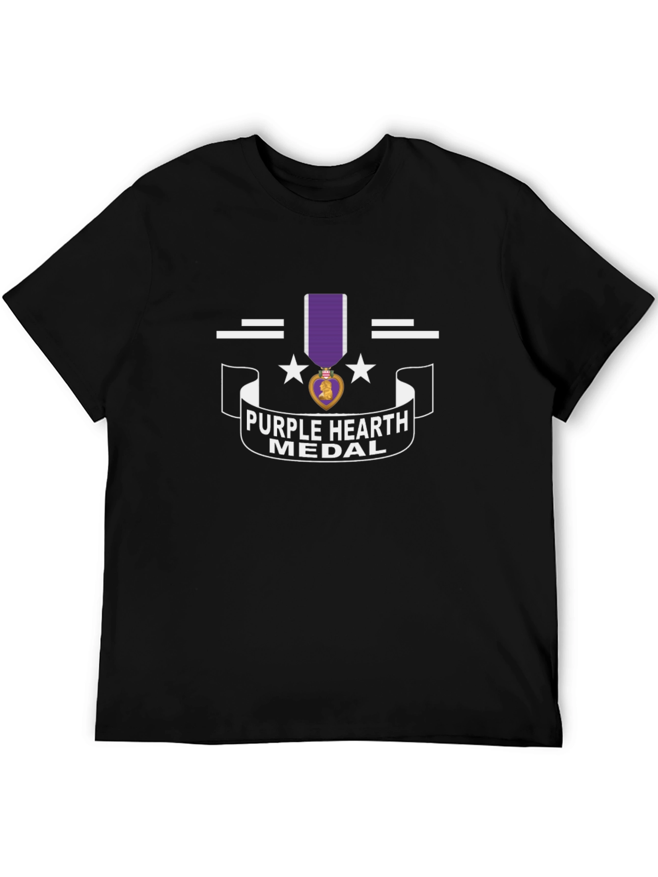 Purple Heart Medal Graphic T-Shirt