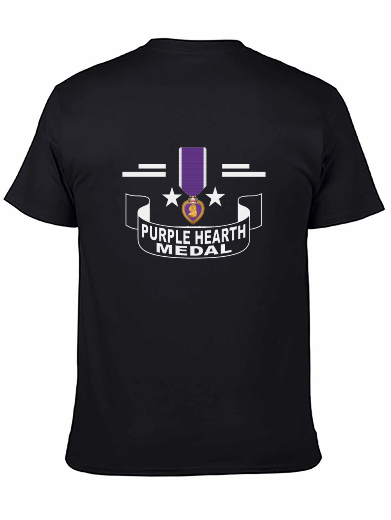 Purple Heart Medal Graphic T-Shirt