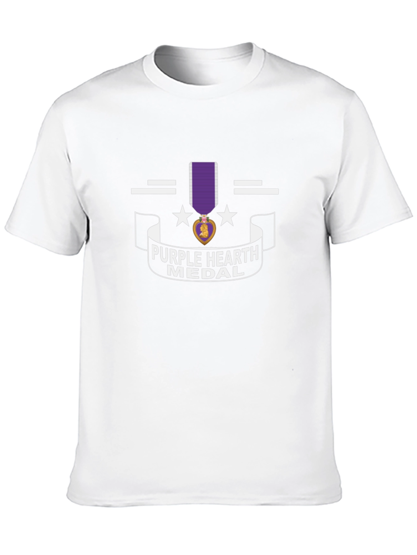 Purple Heart Medal Graphic T-Shirt