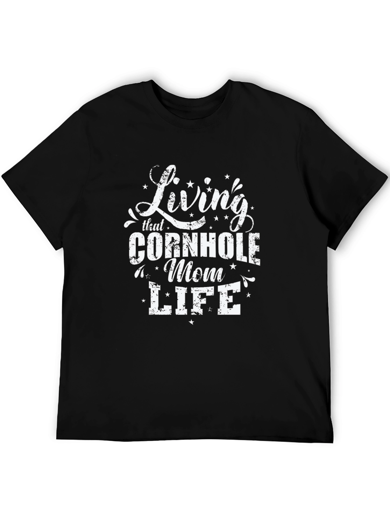 Living That Cornhole Mom Life T-Shirt