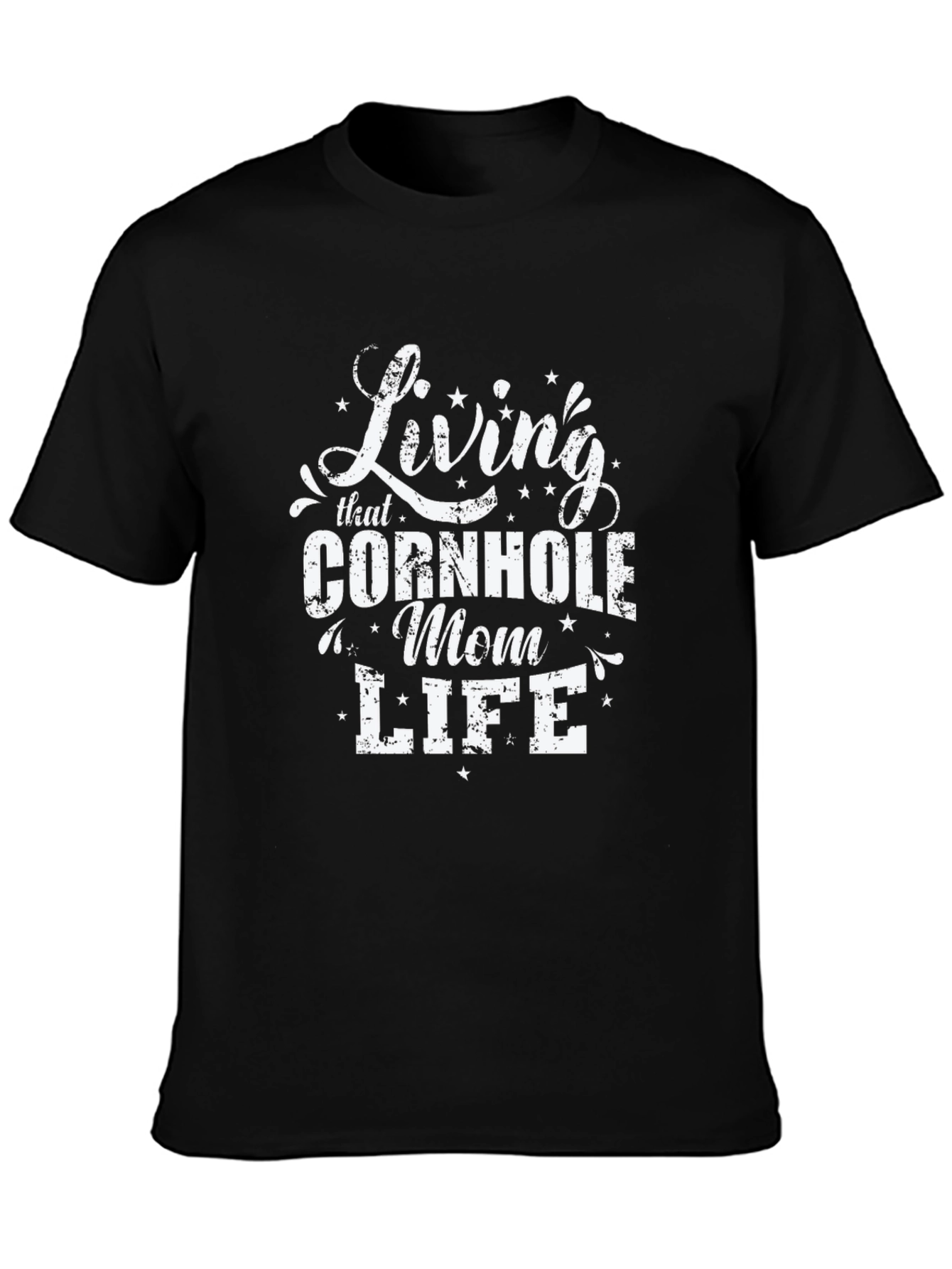Living That Cornhole Mom Life T-Shirt