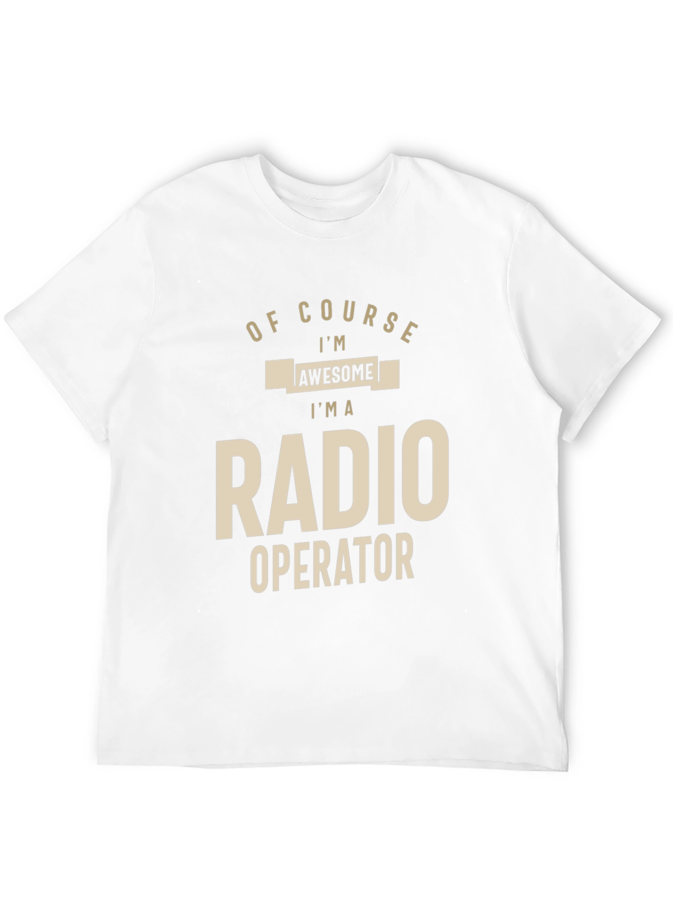 Awesome Radio Operator T-Shirt - Black