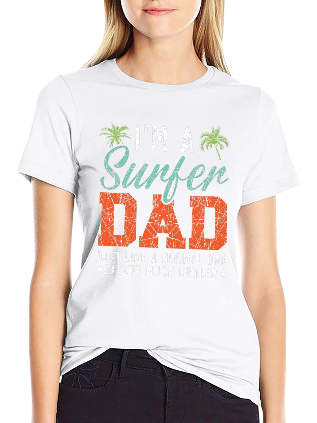 Surfer Dad T-Shirt - Cool Dad Tee