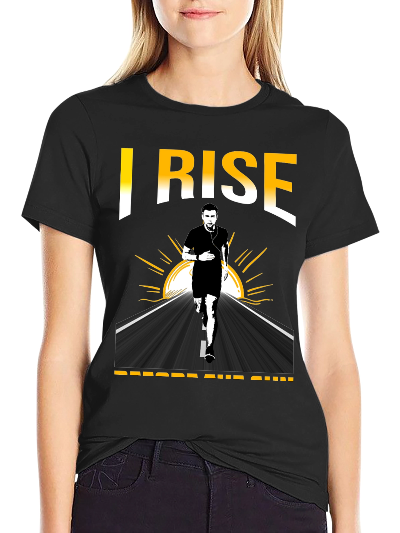 I Rise Before The Sun Running T-Shirt