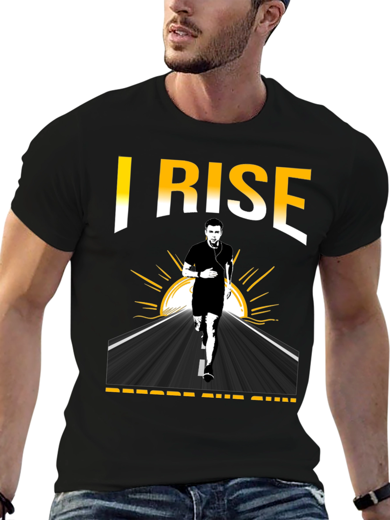 I Rise Before The Sun Running T-Shirt