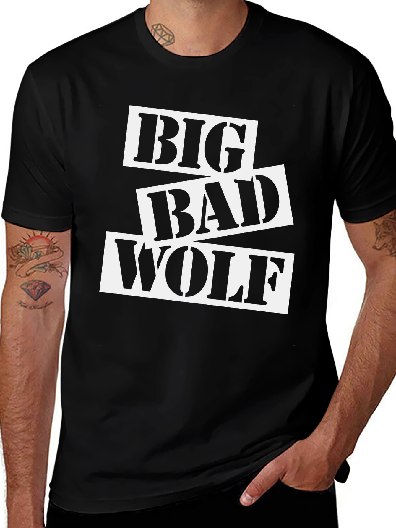 Big Bad Wolf Graphic T-Shirt