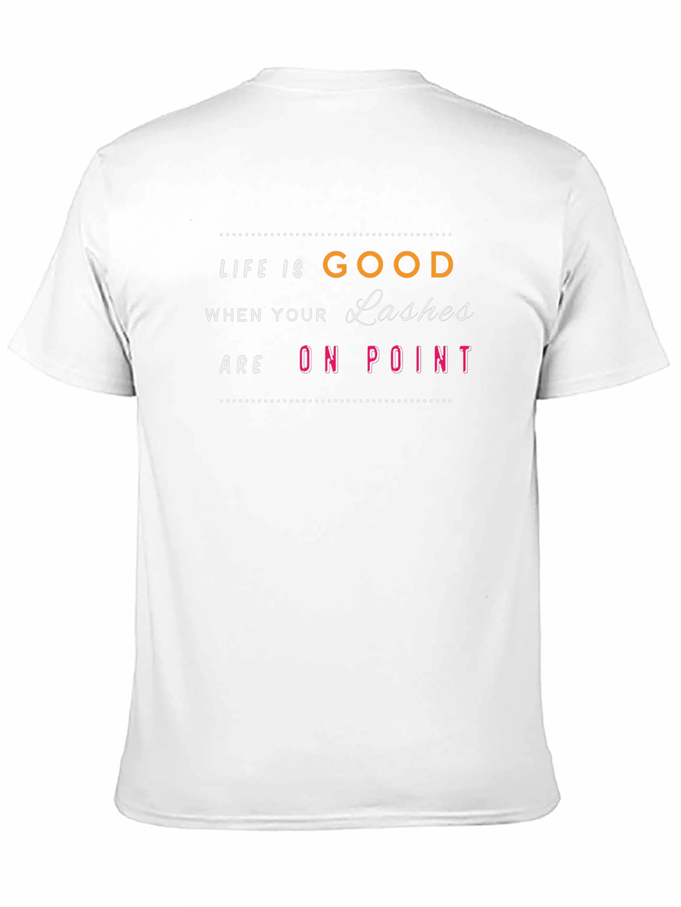 Life is Good Lashes On Point Graphic Tee