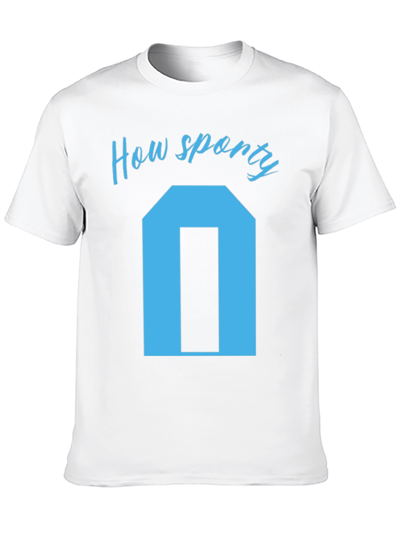How Sporty T-Shirt - Unique Graphic Tee