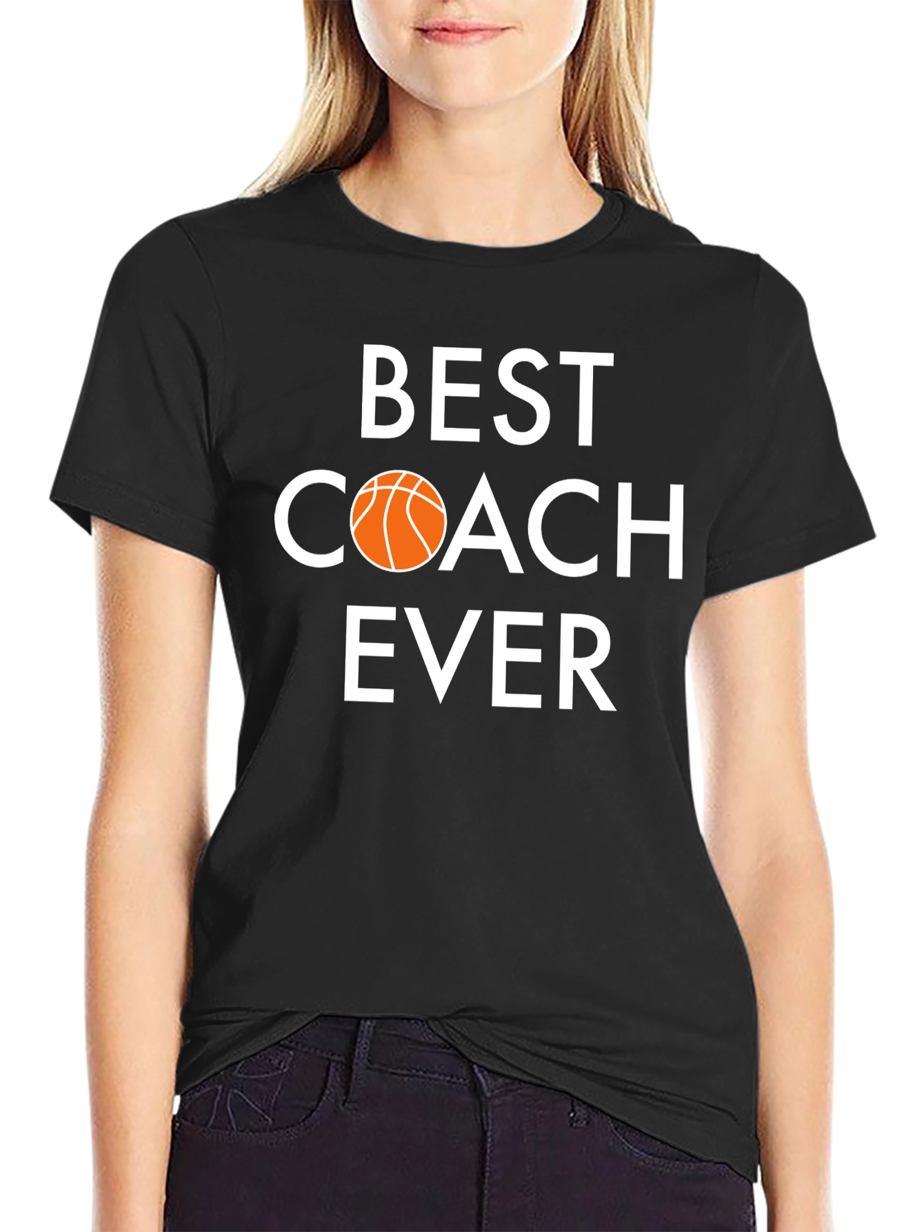 Best Coach Ever T-Shirt - Basketball Gift