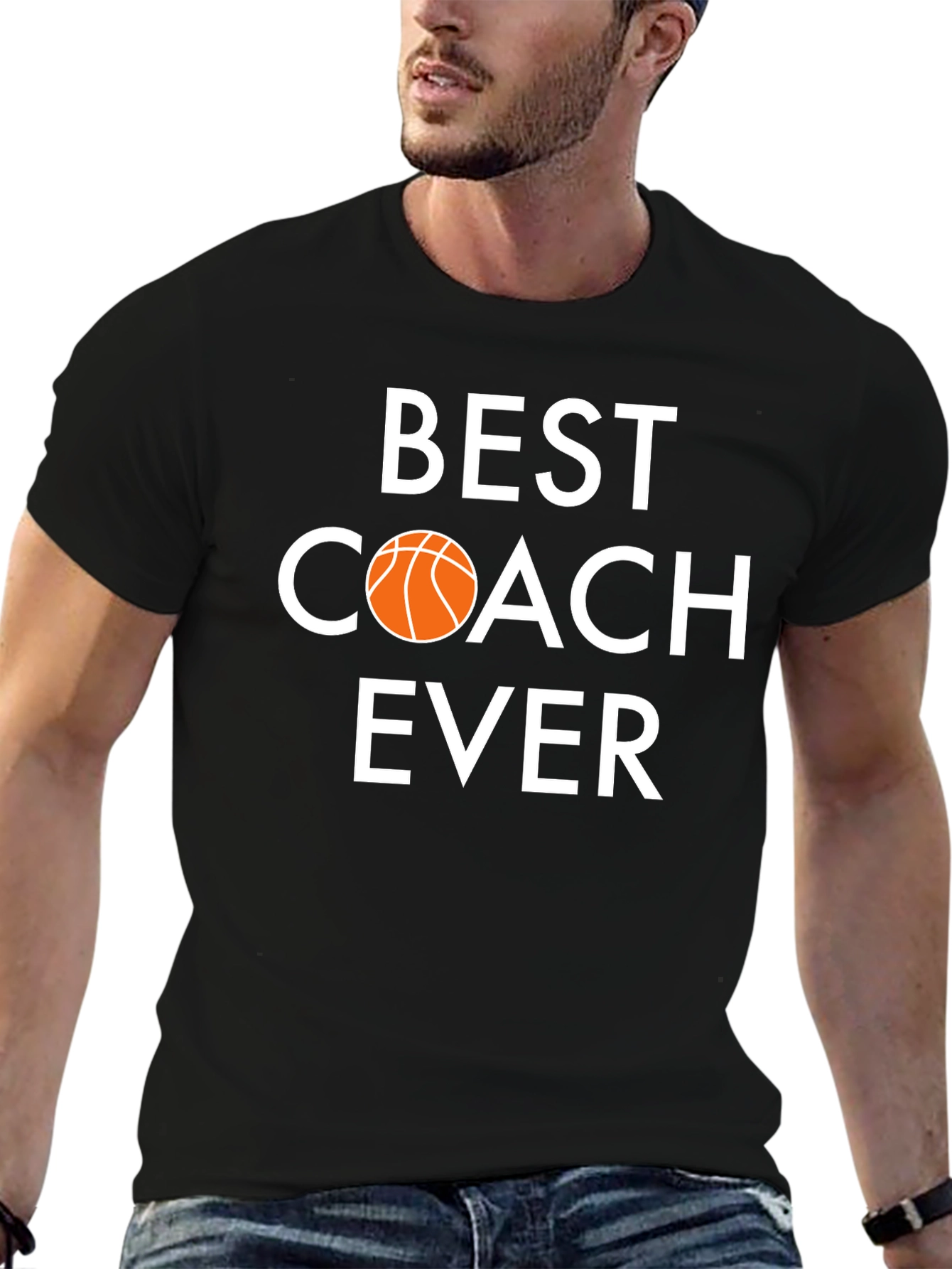 Best Coach Ever T-Shirt - Basketball Gift