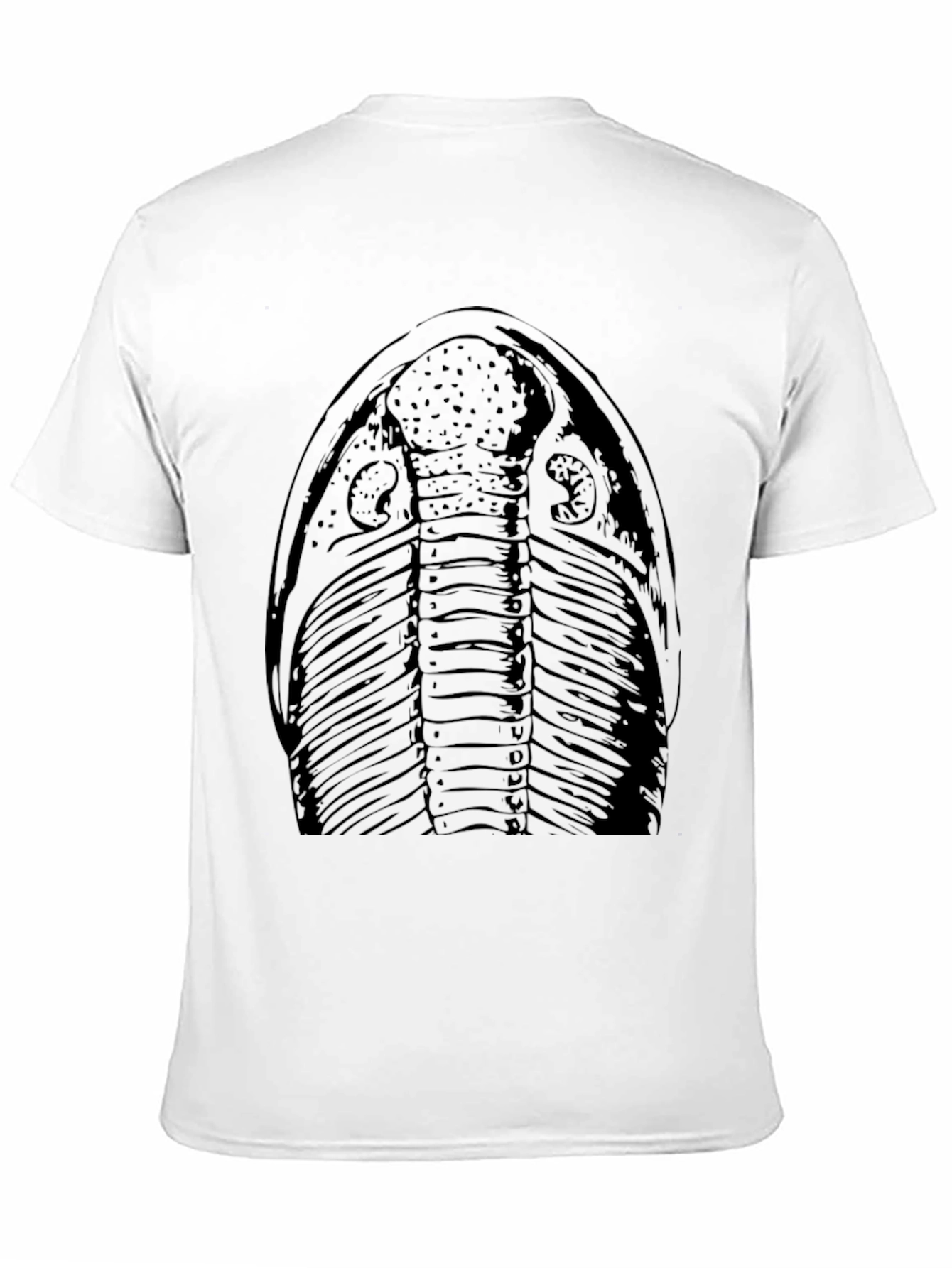 Trilobite Graphic Tee - Black Cotton T-Shirt